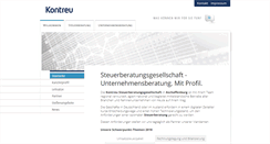 Desktop Screenshot of kontreu.de